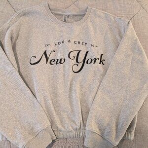 Like New! Lou & Grey "New York" Sweatshirt